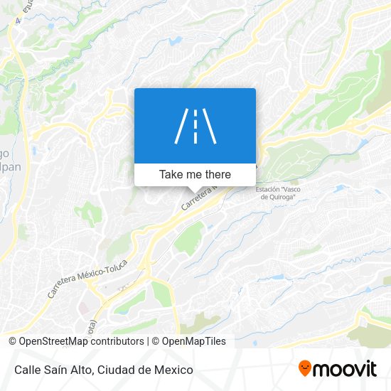 Mapa de Calle Saín Alto