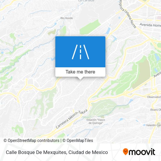 Calle Bosque De Mexquites map
