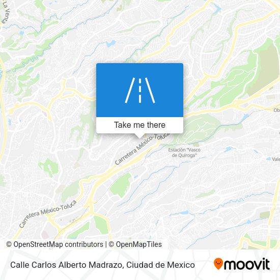 Calle Carlos Alberto Madrazo map