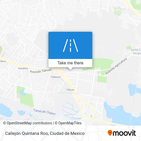 Mapa de Callejón Quintana Roo