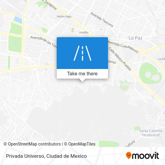 Privada Universo map