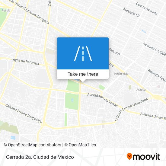 Mapa de Cerrada 2a