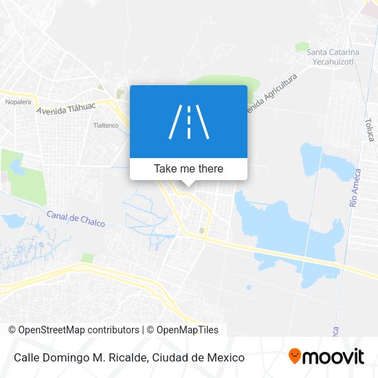 Calle Domingo M. Ricalde map