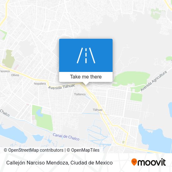 Callejón Narciso Mendoza map