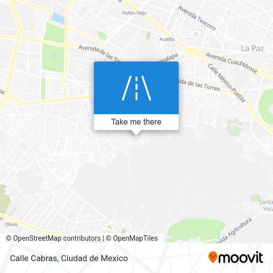 Mapa de Calle Cabras