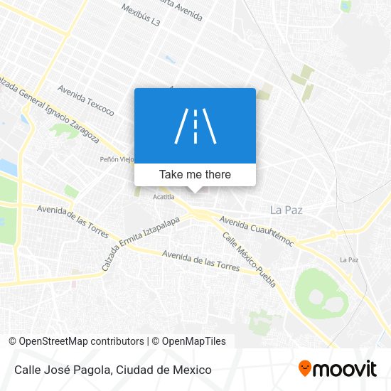 Calle José Pagola map