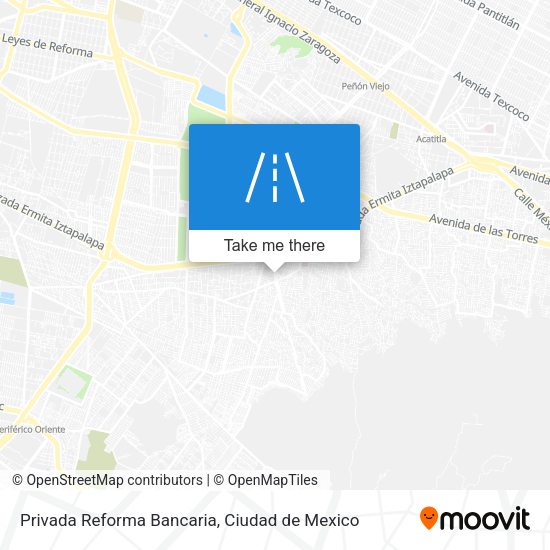 Mapa de Privada Reforma Bancaria