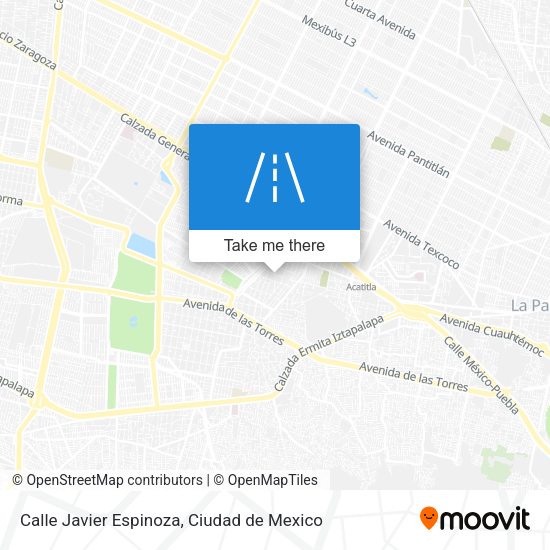 Calle Javier Espinoza map