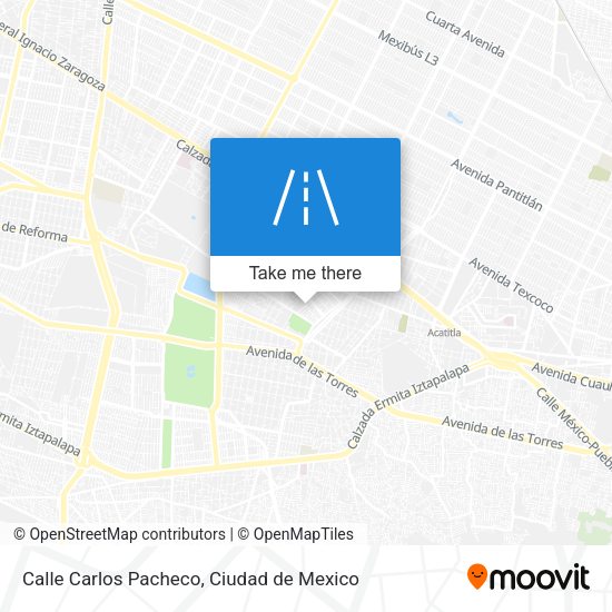 Mapa de Calle Carlos Pacheco