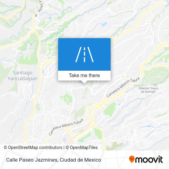 Mapa de Calle Paseo Jazmines