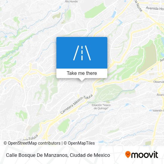 Calle Bosque De Manzanos map