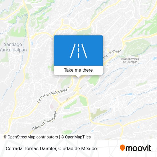 Cerrada Tomás Daimler map