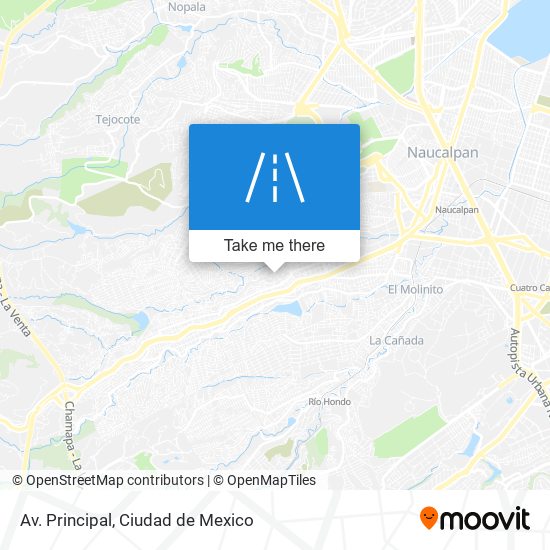 Mapa de Av. Principal