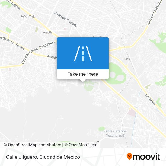 Calle Jilguero map