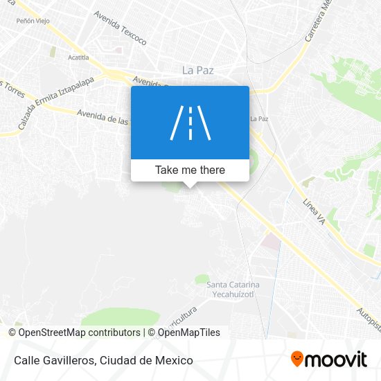 Mapa de Calle Gavilleros