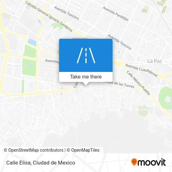 Calle Elisa map