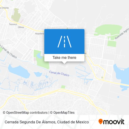 Cerrada Segunda De Álamos map