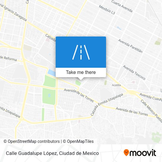 Calle Guadalupe López map