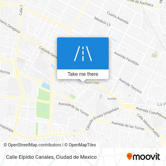 Calle Elpidio Canales map