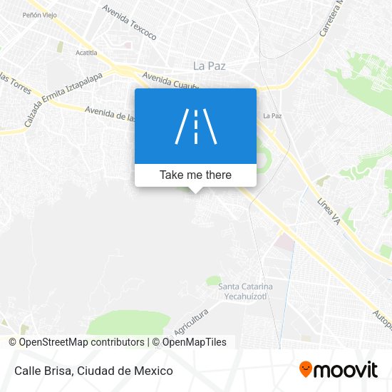 Mapa de Calle Brisa