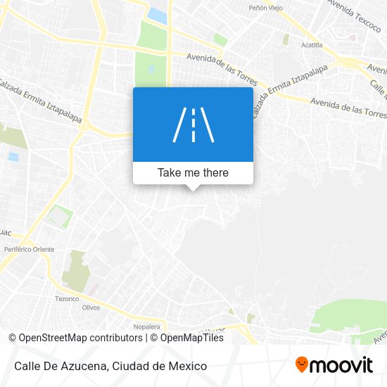 Calle De Azucena map