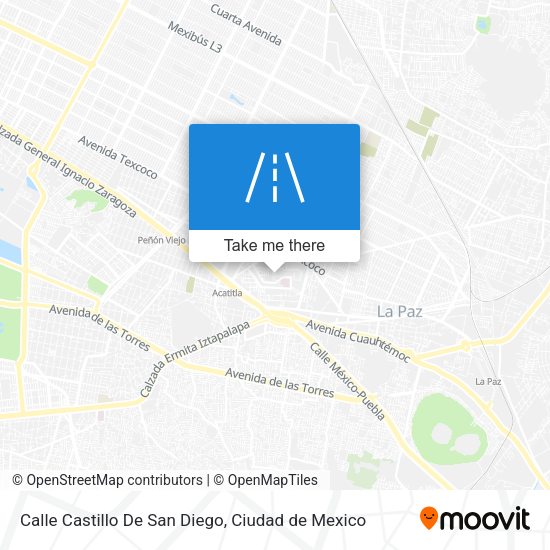 Calle Castillo De San Diego map