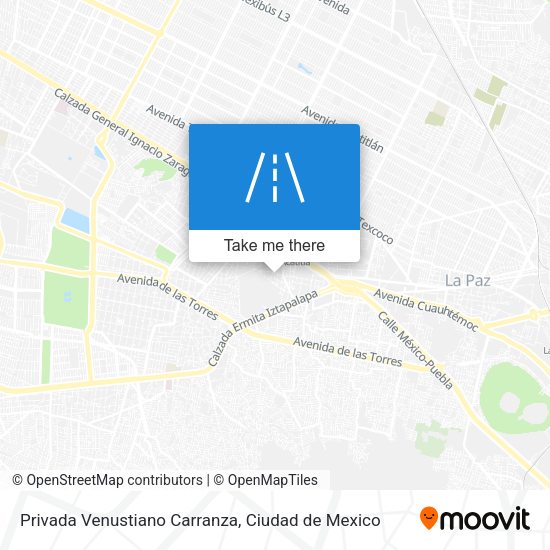 Privada Venustiano Carranza map
