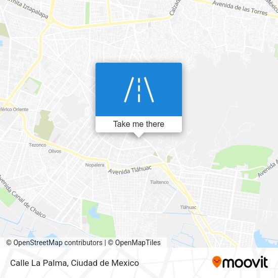 Mapa de Calle La Palma