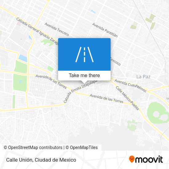 Mapa de Calle Unión
