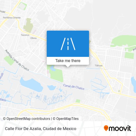 Calle Flor De Azalia map