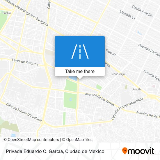 Mapa de Privada Eduardo C. García