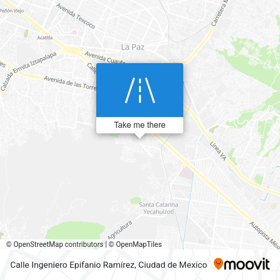 Calle Ingeniero Epifanio Ramírez map
