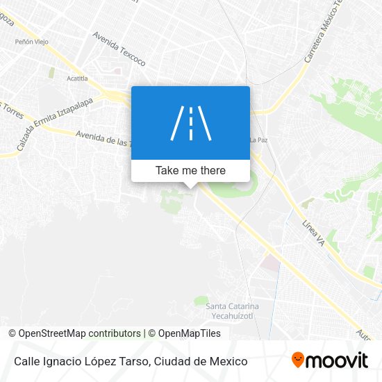 Calle Ignacio López Tarso map