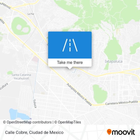 Calle Cobre map