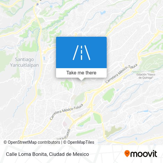 Mapa de Calle Loma Bonita
