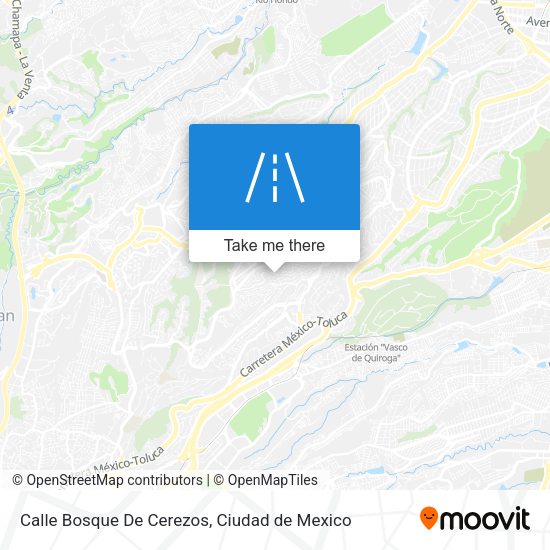 Mapa de Calle Bosque De Cerezos