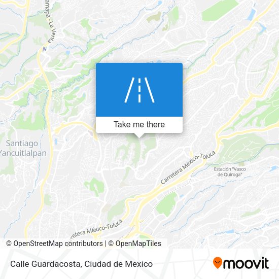 Calle Guardacosta map