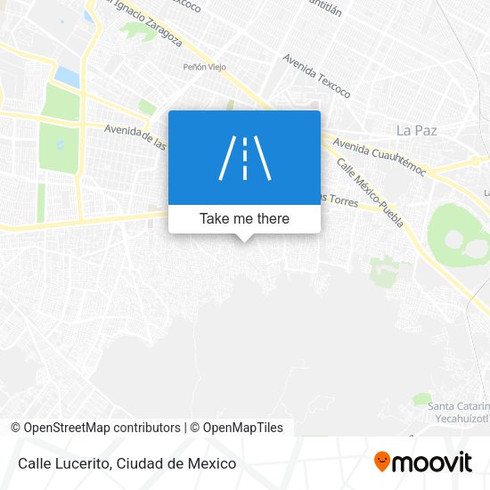 Calle Lucerito map