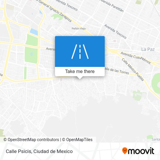 Mapa de Calle Psicis
