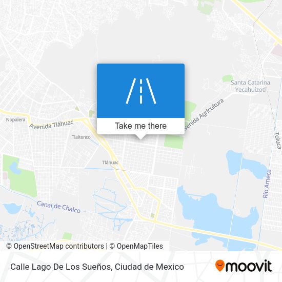 Calle Lago De Los Sueños map
