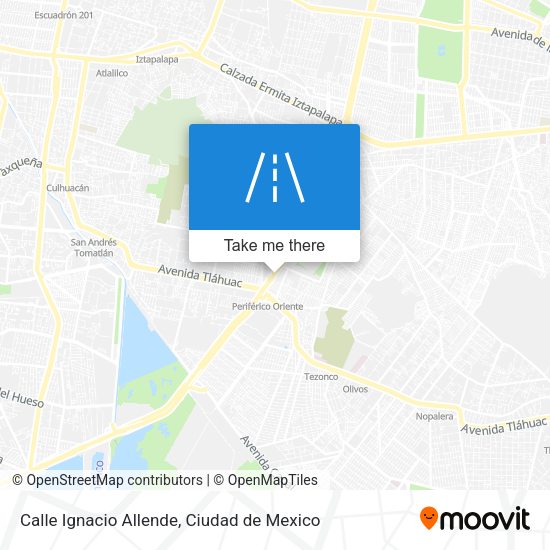 Calle Ignacio Allende map