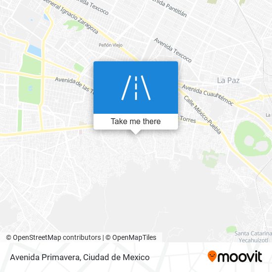 Mapa de Avenida Primavera