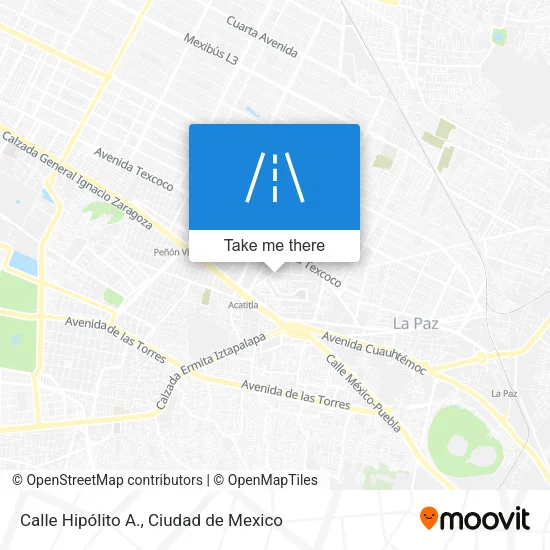 Calle Hipólito A. map