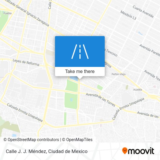 Calle J. J. Méndez map