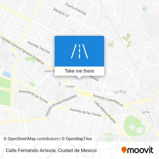 Calle Fernando Arreola map