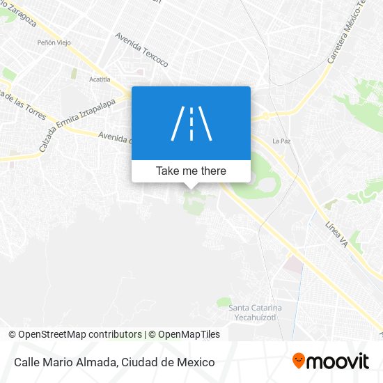 Mapa de Calle Mario Almada