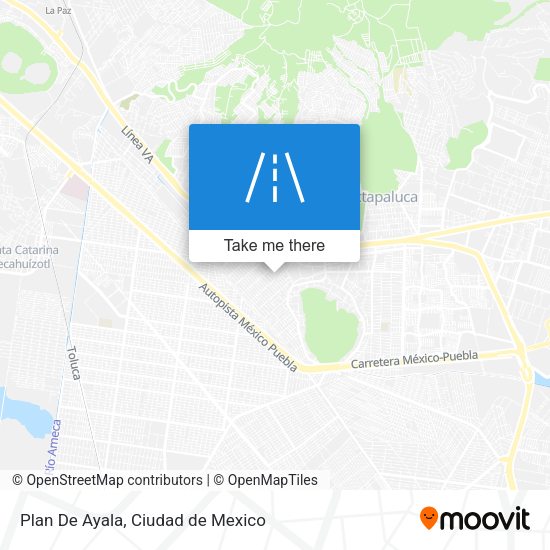 Mapa de Plan De Ayala