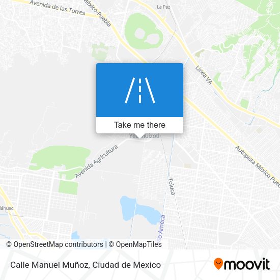 Mapa de Calle Manuel Muñoz