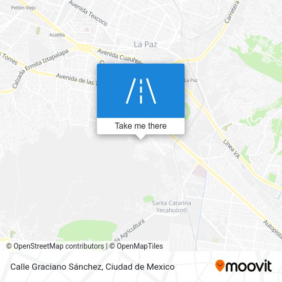 Calle Graciano Sánchez map