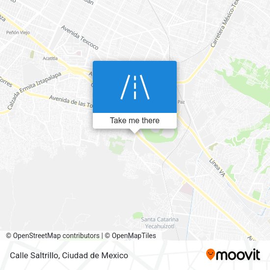 Mapa de Calle Saltrillo